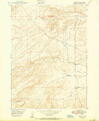 OREANA, ID HISTORICAL MAP GEOPDF 7.5X7.5