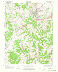 LEITCHFIELD, KY HISTORICAL MAP GEOPDF 7.
