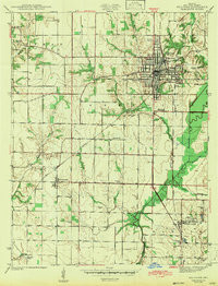 SULLIVAN, IN HISTORICAL MAP GEOPDF 7.5X7