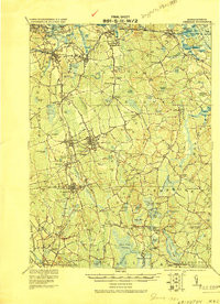 ABINGTON, MA HISTORICAL MAP GEOPDF 15X15