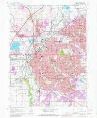 LINCOLN, NE HISTORICAL MAP GEOPDF 7.5X7.