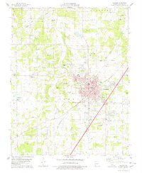 LEBANON, MO HISTORICAL MAP GEOPDF 7.5X7.