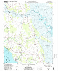 SHILOH, NC HISTORICAL MAP GEOPDF 7.5X7.5
