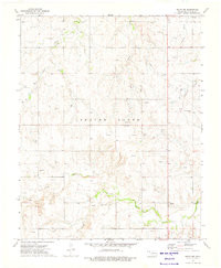 BALKO NE, OK HISTORICAL MAP GEOPDF 7.5X7
