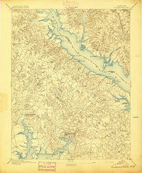 LEONARDTOWN, MD HISTORICAL MAP GEOPDF 15