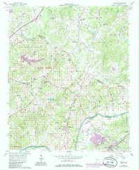 DULUTH, GA HISTORICAL MAP GEOPDF 7.5X7.5