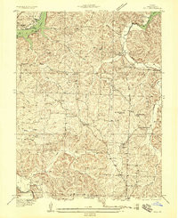 WARSAW EAST, MO HISTORICAL MAP GEOPDF 7.
