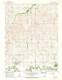 TESCOTT, KS HISTORICAL MAP GEOPDF 7.5X7.