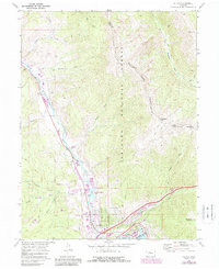 DILLON, CO HISTORICAL MAP GEOPDF 7.5X7.5