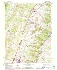INWOOD, WV-VA HISTORICAL MAP GEOPDF 7.5X
