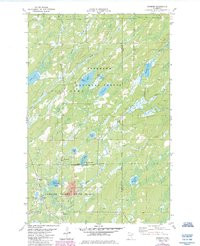 BRIMSON, MN HISTORICAL MAP GEOPDF 7.5X7.