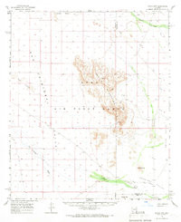 AGUILA MOUNTAINS, AZ HISTORICAL MAP GEOP