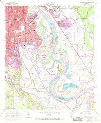 SHREVEPORT EAST, LA HISTORICAL MAP GEOPD
