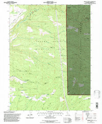 DEWITT PEAK, CA HISTORICAL MAP GEOPDF 7.