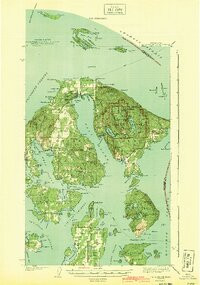 ORCAS ISLAND, WA HISTORICAL MAP GEOPDF 1