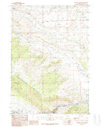 SHOSHONE CANYON, WY HISTORICAL MAP GEOPD