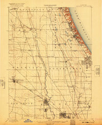 HIGHWOOD, IL HISTORICAL MAP GEOPDF 15X15