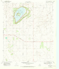 MOUND LAKE, TX HISTORICAL MAP GEOPDF 7.5
