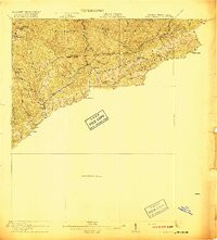 POUNDING MILL, VA-WV HISTORICAL MAP GEOP