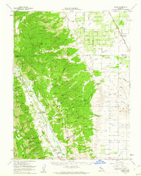 GUINDA, CA HISTORICAL MAP GEOPDF 15X15 G