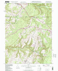 ACCIDENT, MD-PA HISTORICAL MAP GEOPDF 7.
