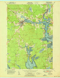 MACHIAS, ME HISTORICAL MAP GEOPDF 7.5X7.