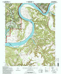 ALTON, IN-KY HISTORICAL MAP GEOPDF 7.5X7