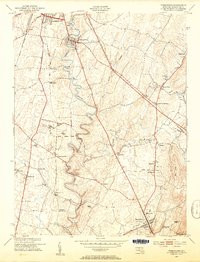 FUNKSTOWN, MD HISTORICAL MAP GEOPDF 7.5X