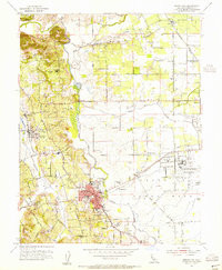 SEBASTOPOL, CA HISTORICAL MAP GEOPDF 7.5