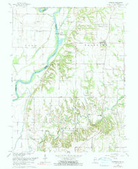 FAIRBANKS, IN-IL HISTORICAL MAP GEOPDF 7