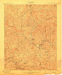 GILBERT, WV-VA-KY HISTORICAL MAP GEOPDF