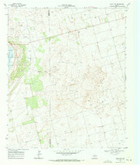 WELCH SW, TX HISTORICAL MAP GEOPDF 7.5X7