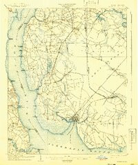 EDENTON, NC HISTORICAL MAP GEOPDF 15X15