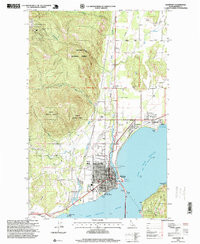 SANDPOINT, ID HISTORICAL MAP GEOPDF 7.5X