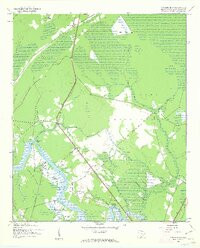 CARVERS BAY, SC HISTORICAL MAP GEOPDF 7.