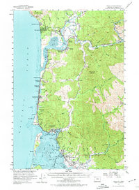 NEHALEM, OR HISTORICAL MAP GEOPDF 15X15