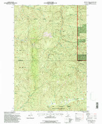 ANTHONY PEAK, ID HISTORICAL MAP GEOPDF 7