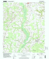 HOBGOOD, NC HISTORICAL MAP GEOPDF 7.5X7.