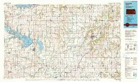 GARNETT, KS HISTORICAL MAP GEOPDF 30X60