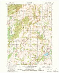 CASCADE, WI HISTORICAL MAP GEOPDF 7.5X7.