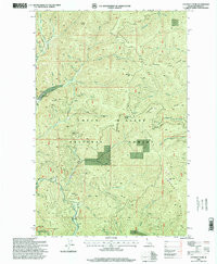 CATARACT PEAK, ID HISTORICAL MAP GEOPDF