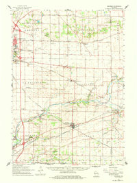 SHOPPIERE, WI HISTORICAL MAP GEOPDF 15X1