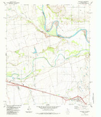 OKLAUNION, TX-OK HISTORICAL MAP GEOPDF 7