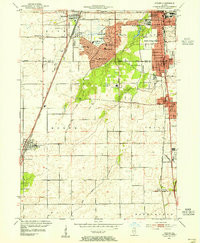 STEGER, IL HISTORICAL MAP GEOPDF 7.5X7.5