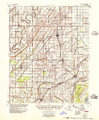 EVADALE, AR-TN HISTORICAL MAP GEOPDF 15X
