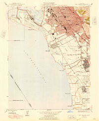 SAN LEANDRO, CA HISTORICAL MAP GEOPDF 7.