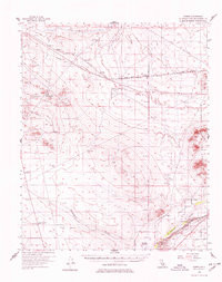 HAWES, CA HISTORICAL MAP GEOPDF 15X15 GR