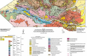 GEOLOGIC MAP WARM SPRING CANYON AREA, CA