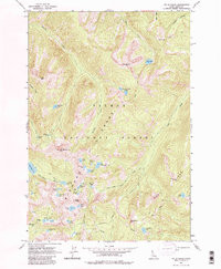 MOUNT MCGUIRE, ID HISTORICAL MAP GEOPDF