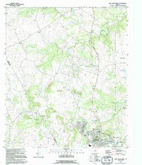 TWIN MOUNTAINS, TX HISTORICAL MAP GEOPDF